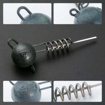Strike pro,BFT Flexhead, Pike Jighead 25 g lose